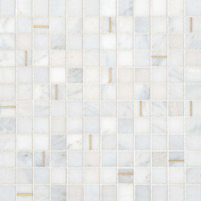 Carreau de mosaïque en marbre Ferrara