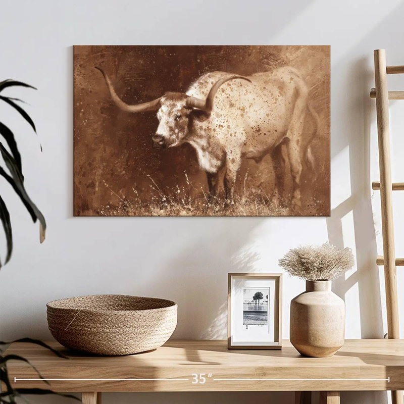 Brampt Sienna Speculation, 16" H x 24" W