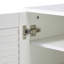Armoire / banc de rangement pour chaussures, 10 compartiments, coussin d'entrée - blanc