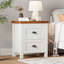 Ensemble de chambre à coucher 3 pièces, commode 7 tiroirs et 2 tables de chevet