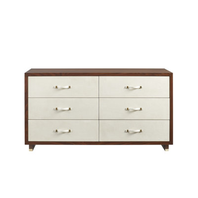 Chapman 6 Drawer 60" W Double Dresser