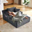 Chaise longue surdimensionnée d'intérieur, aucun assemblage requis-334452256