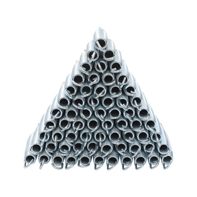 72PCS 13.5Cm Trampoline Springs With Spring Tool