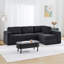 Canapé modulaire 4 places avec rangement-890115457