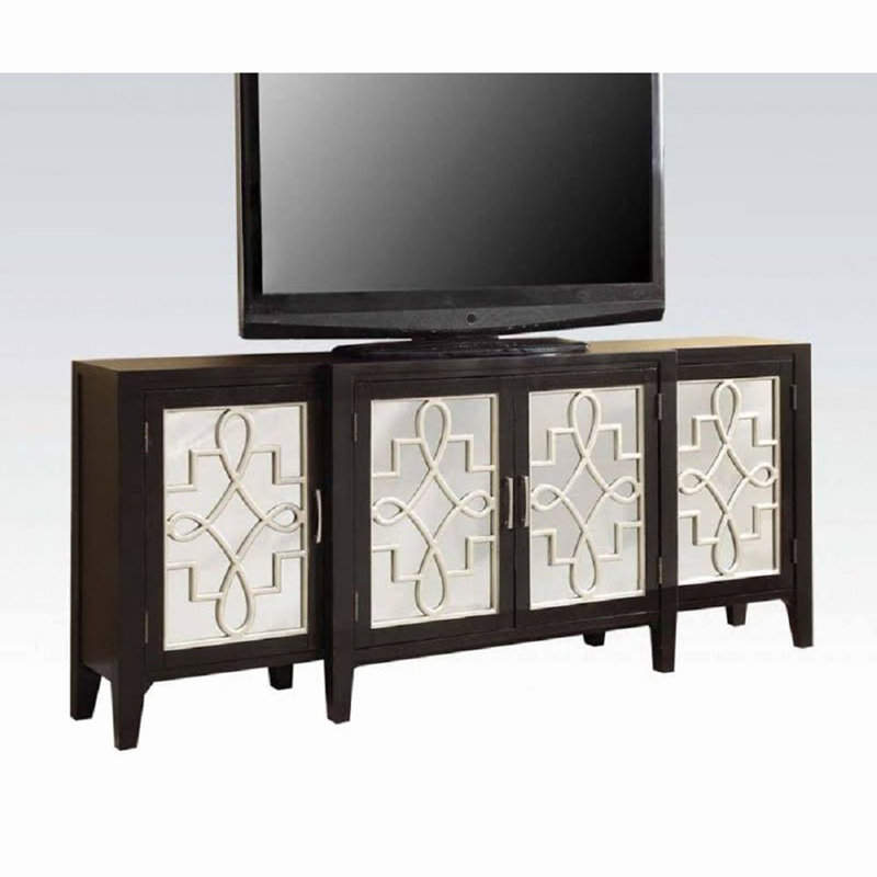 Console Table, Gold, Antique Black