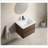 Soft Close Drawer Floating Bathroom Vanity  with Numbered Panels