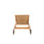 Weir 195cm Long Reclining Acacia Single Chaise with Cushions-1220291709