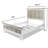 Ahriya - Bed - Queen - Dapple Grey and Blanc Finish-1325295184