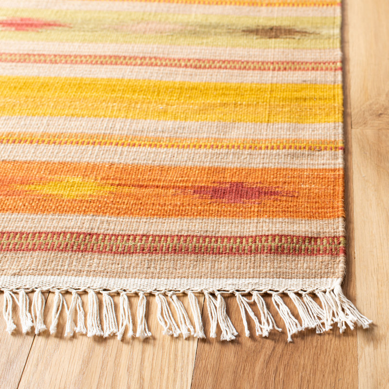 Bennett Hand Woven Wool Southwestern Rug, Runner 2'3" x 8'