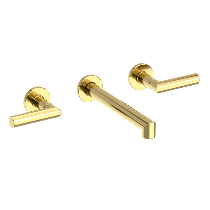 Kirsi Wall Mount Bathroom Faucet, Forever Brass