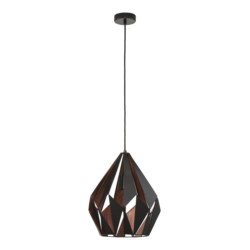 Sarai 1 - Light Geometric Pendant, Copper