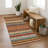Premium Machine Washable Mayfield  Striped Rug-1843050081-1843050013