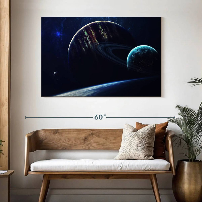 Oberle Deep Space Galaxy, 32" H x 48" W
