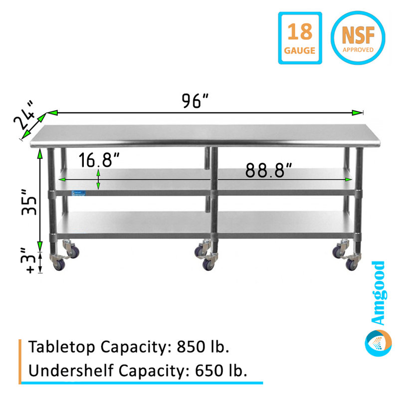 Metal Prep Table