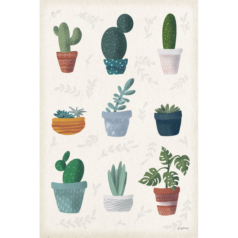 Greenhouse I by Becky Thorns - Wrapped Canvas Painting, 76cm H x 51cm W
