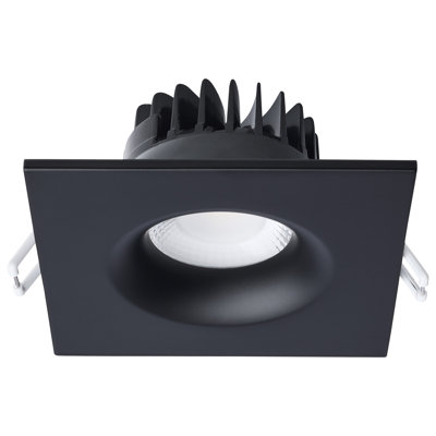 4'' Selectable Color Temperature Dimmable Air-Tight IC Rated LED Canless Recessed Lighting Kit