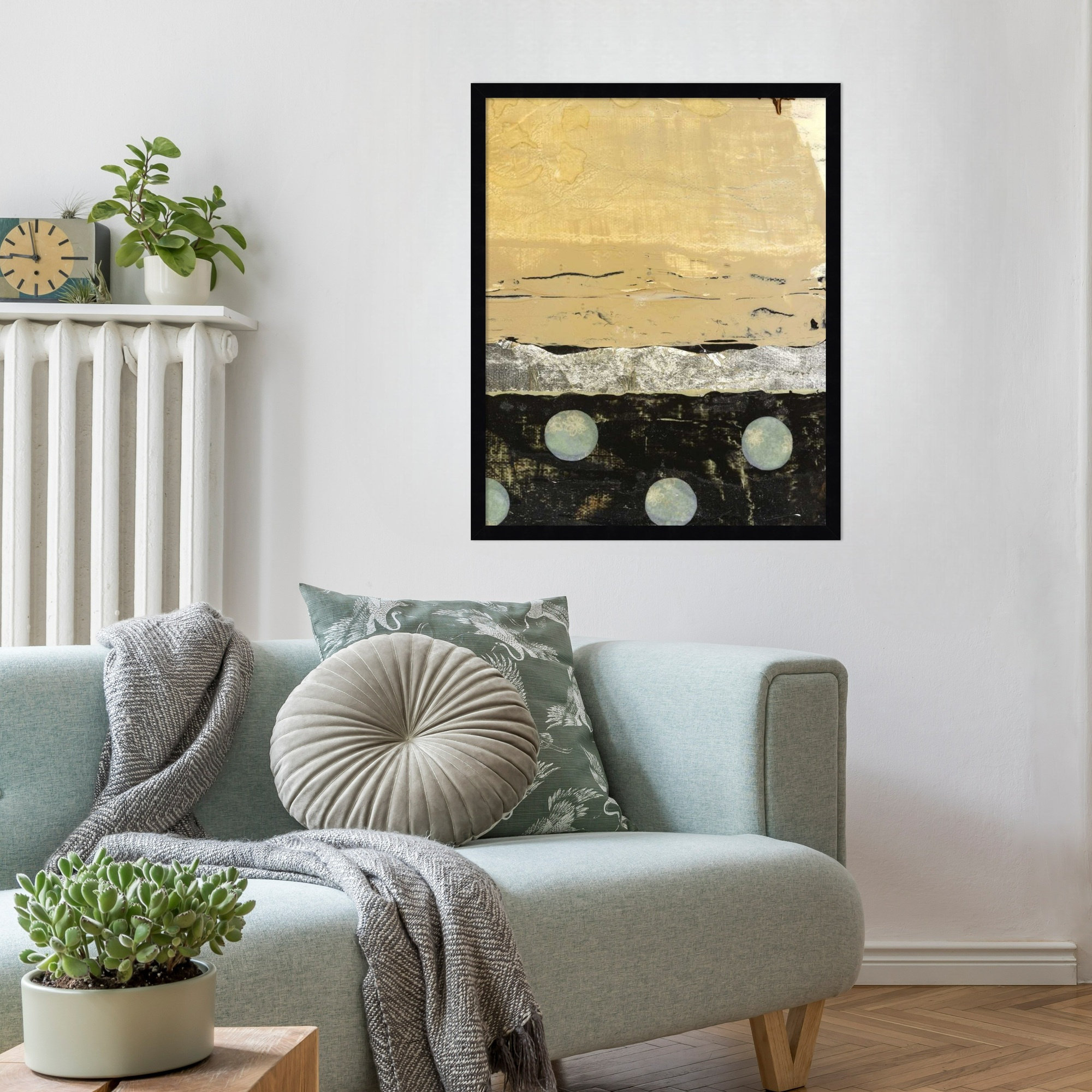Dirty Weather II by Maurin Wood Framed Wall Art Print, 25" H x 21" W, Black