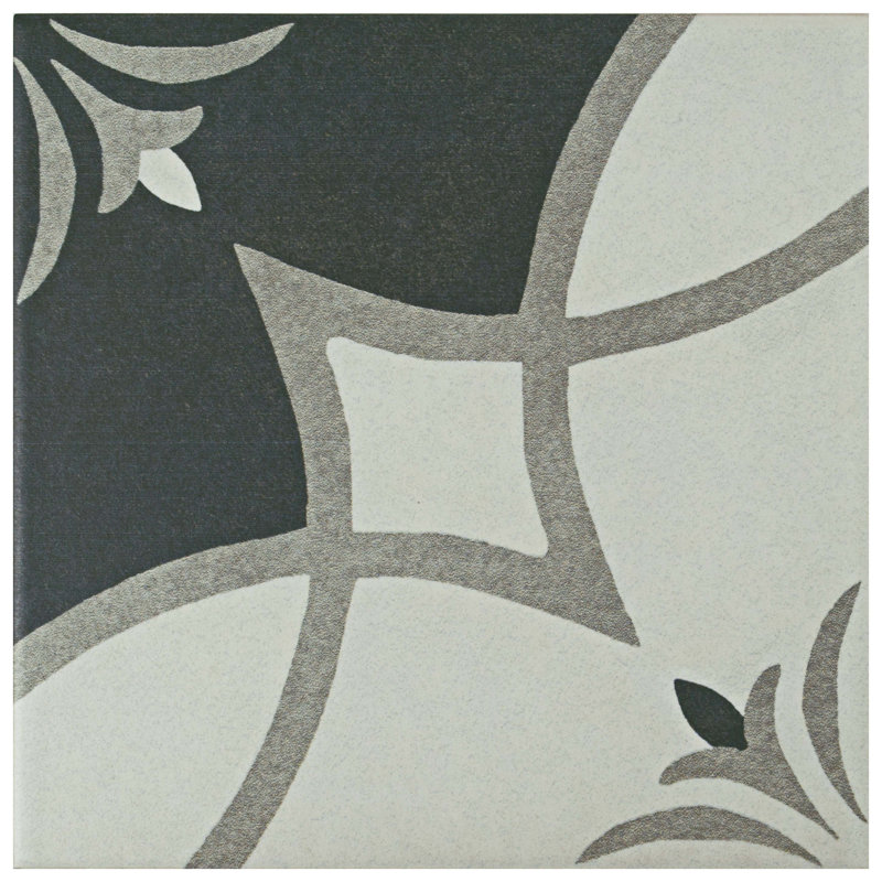 Twenties 8" x 8" Ceramic Wall & Floor Tile
