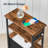 End Table With Charging Station And Fabric Drawers