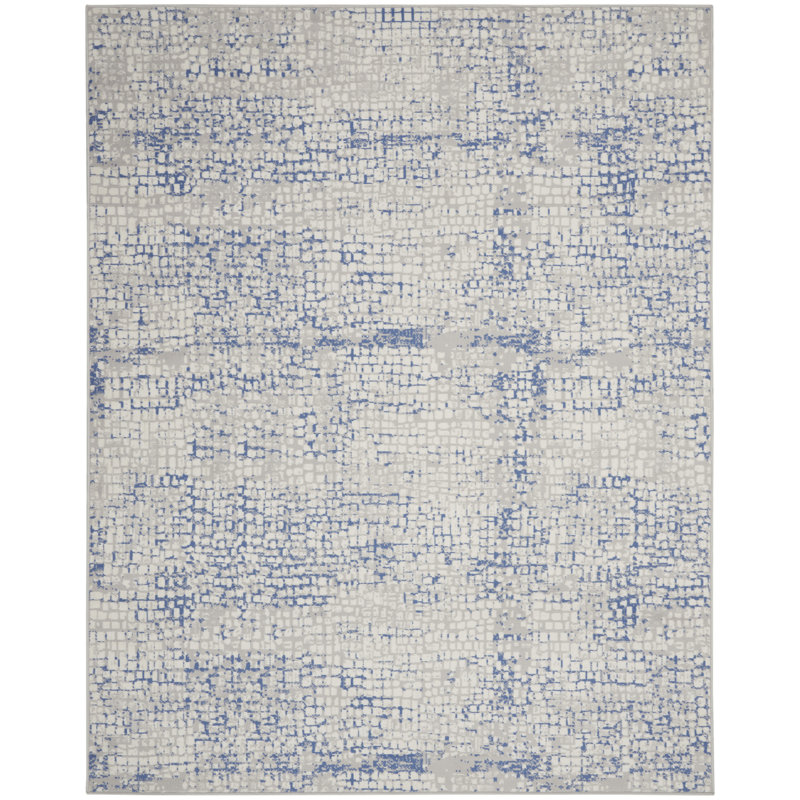 Abstract Indoor Rug, Rectangle 8' x 10'