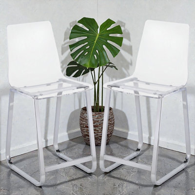 Ensemble de 2 chaises à hauteur de comptoir Reina