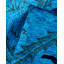 Hand Knotted Wool Contemporary Overdyed Blue Area Rug 9' 1" x 11' 10"