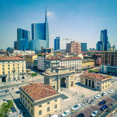 " New Building In Milan " by Job Pagaduan