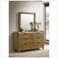 Commode 6 tiroirs avec miroir