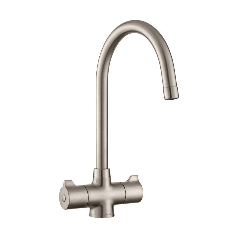 Rangemaster Kitchen Faucet, Satin Steel