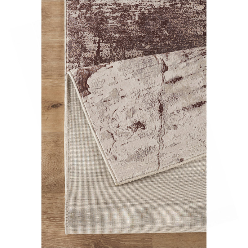 Tapis taupe artistique 5 pi 3 po x 7 pi 3 po Art_g_TRE8017
