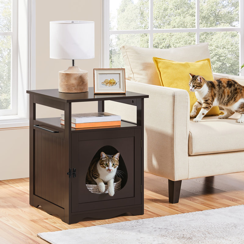 Table de bout pour litière Hartlyn, Espresso