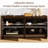 1.1" Mid Century Modern Sideboard Buffet