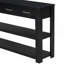 Console U_Style avec 4 tiroirs et 2 tablettes, idéale pour les vestibules et les salons.