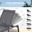 Chaise Lounge Chair Outdoor Patio Lounge Chair With Adjustable 5-Position