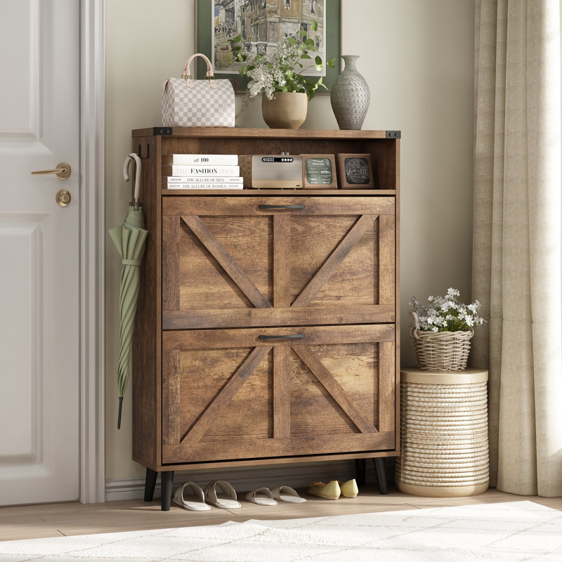 Armoire à chaussures, Brun
