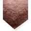 Overdyed Hand-Knotted Wool Modern-Contemporary Brown Area Rug 6' 9" x 6' 9"