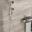 Douche murale double avec pomme de douche à effet pluie de 4,7 po, douchette à main, 8, glissières 8 modes, réglable-121169650