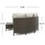 Ensemble de canapé 5 pièces pour patio extérieur