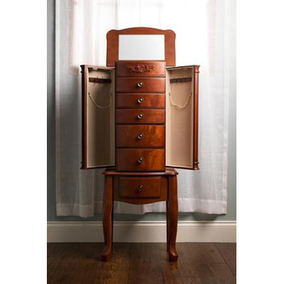 Armoire à bijoux avec miroir Adona Morgan