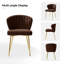 Leona Modern Tufted Velvet Wingback Dining Chair-1611466219