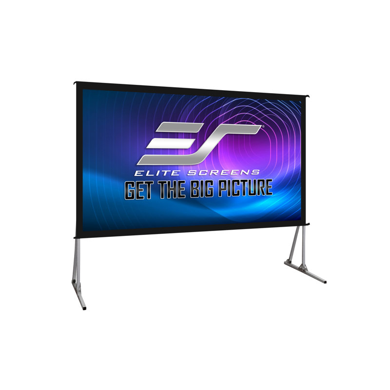 Yard Master 2 Series Portable Folding Frame Outdoor/Indoor Projector Screen, 100" Diagonal