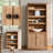 Eduardo 78"H X 33.5"W Transitional Solid Wood Frame Bookcase with Multi-Purpose Shelf-322083407