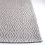 Tapis gris / ivoire en coton Martha Stewart 484-73725317