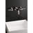 Kingston Brass Concord Two-Handle 3-Hole Wall Mount Bathroom Faucet-90612118