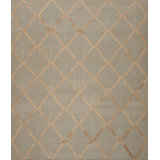 Geometric Area Rug in Gray/Brown