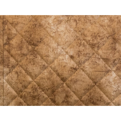 Aaronsburg MiniQuilted Backsplash Wall Paneling 18" x 24" Field Tile in Bermuda Bronze