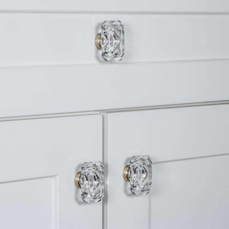 Poignée d'armoire Biarritz, Laiton rétro