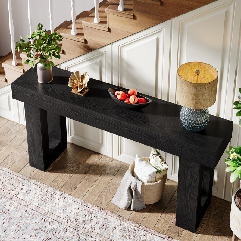 Brittanni 63'' Console Table, Black