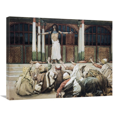 Joseph Maketh Himself Known To His Brethren  Wrapped Canvas Print
