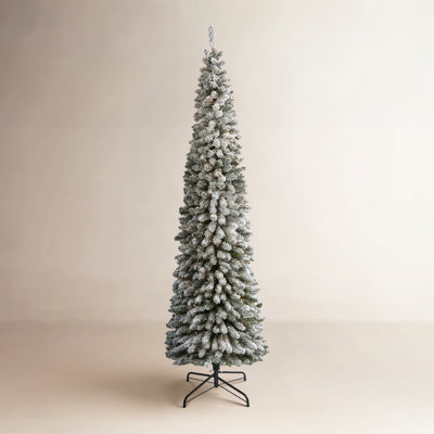 Lighted Artificial Spruce Christmas Tree
